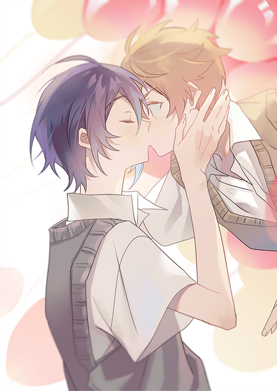kamishiro rui and shinonome akito (project sekai) drawn by sal_gun