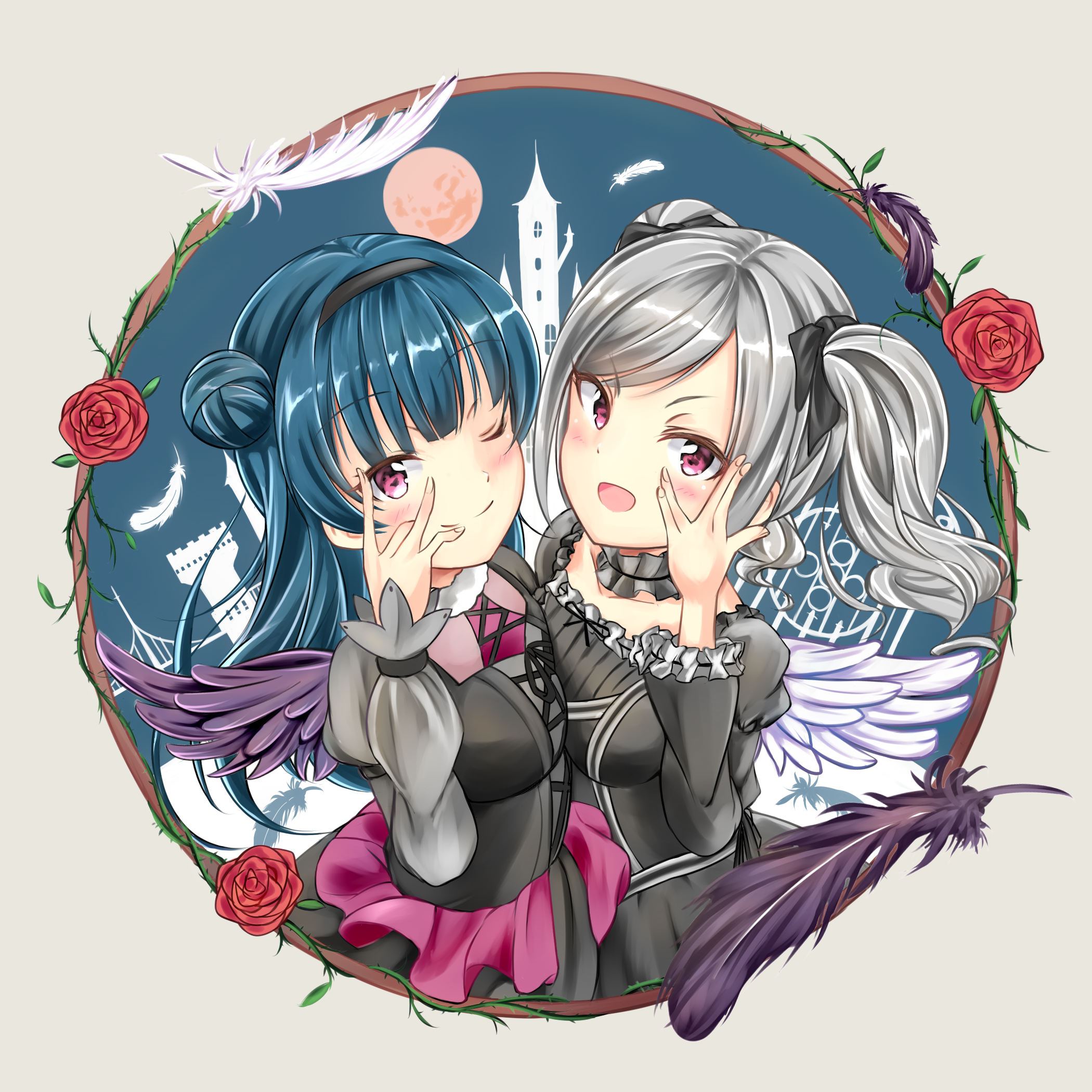 Kanzaki Ranko And Tsushima Yoshiko Idolmaster And 3 More Drawn By Shiitake Taishi Danbooru