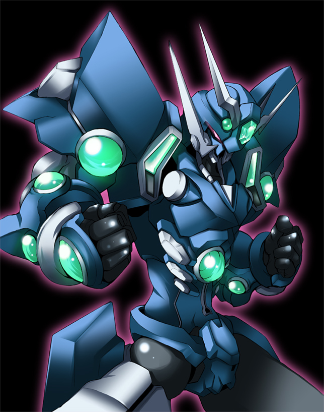 soulgain (super robot wars and 1 more) drawn by nanairo_souga