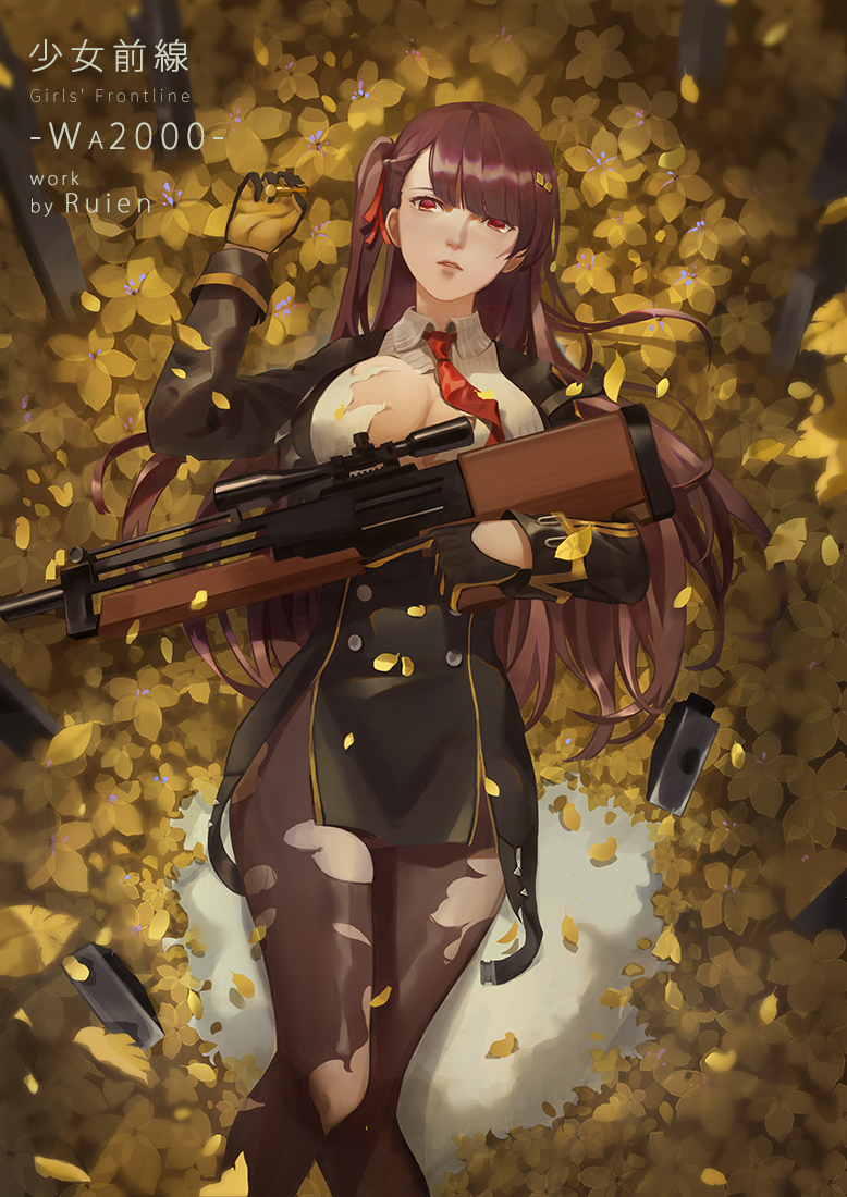 wa2000 (girls' frontline) drawn by ruien_(wu_jui-en)