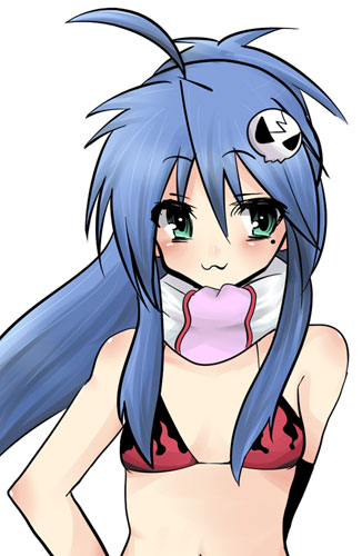 izumi konata and yoko littner (lucky star and 1 more)