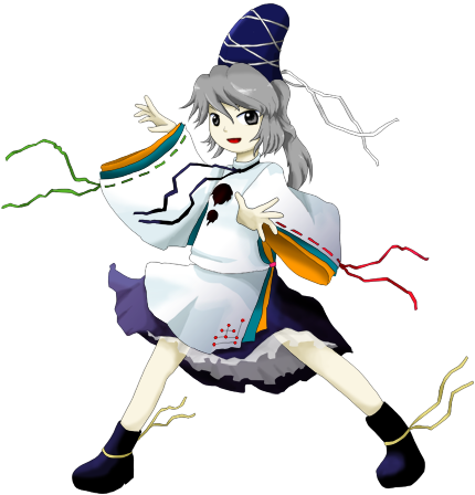 mononobe no futo (touhou and 1 more) drawn by zun_(artist)
