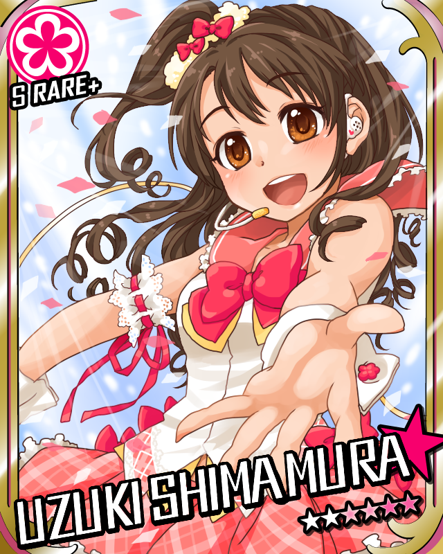shimamura uzuki (idolmaster and 1 more) drawn by 99t10r