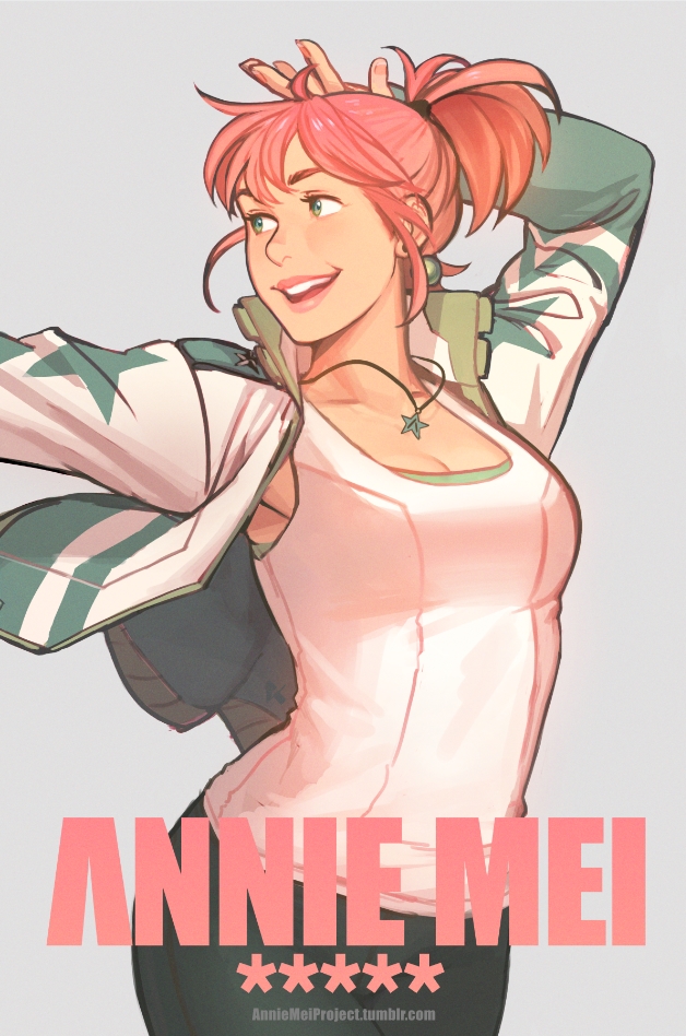 annie mei (annie mei project) drawn by caleb_thomas