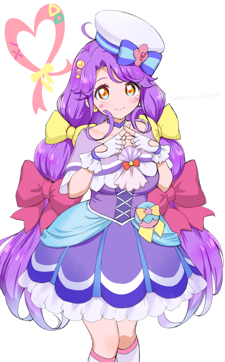 suzumura sango and cure coral (precure and 1 more) drawn by yamada_ichizoku