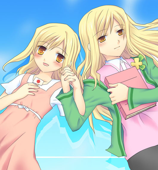 takano miyo and tanashi miyoko (higurashi no naku koro ni)
