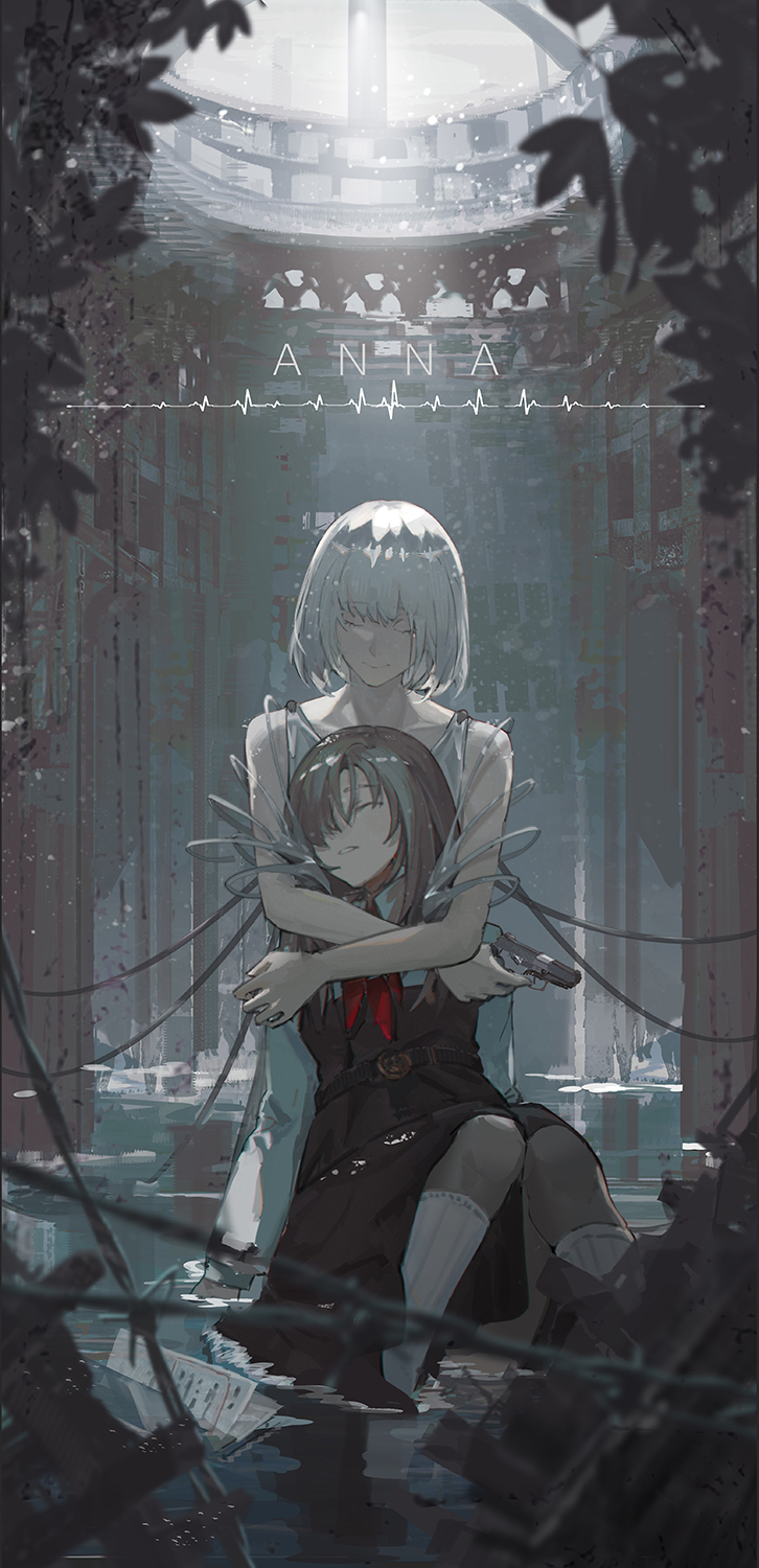 angelia and rpk-16 (girls' frontline) drawn by mai_(xskdizzy)