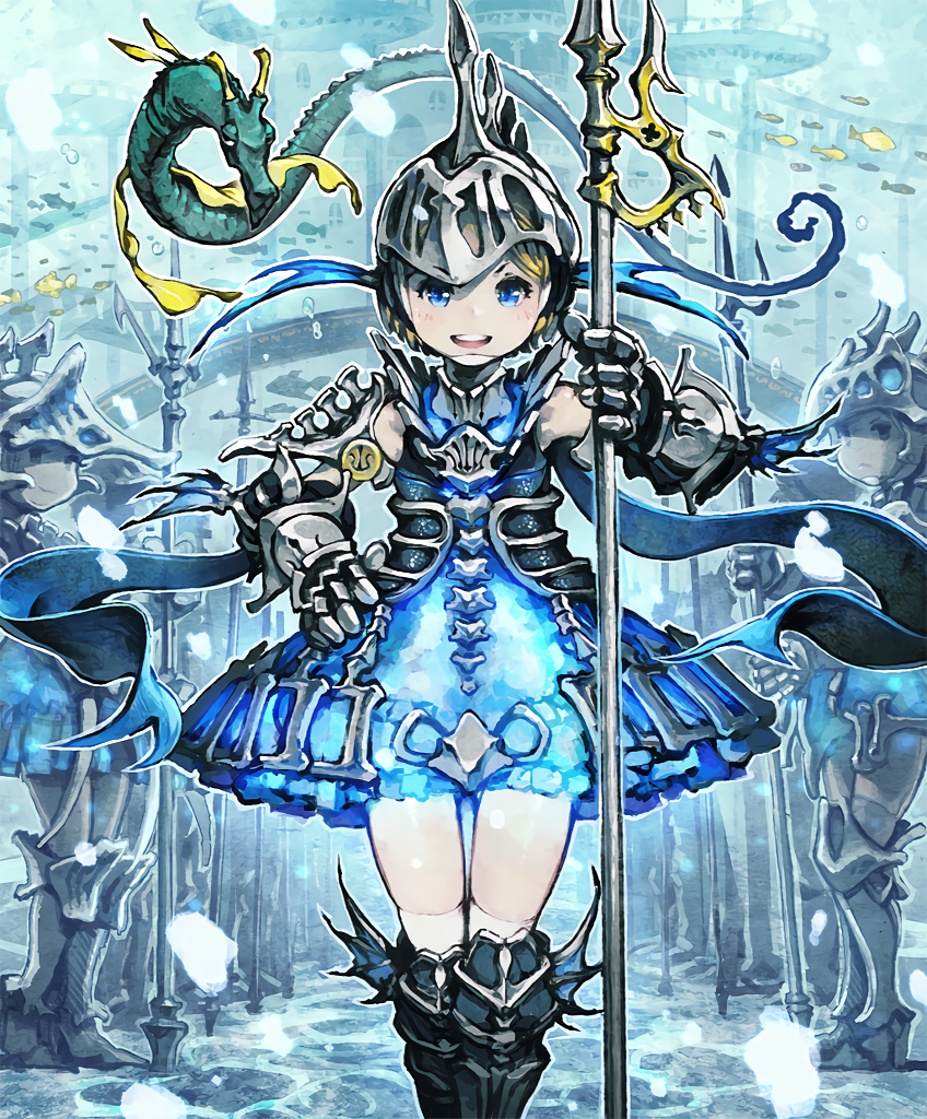 otohime's bodyguard (shingeki no bahamut and 1 more) drawn by len_(a-7)