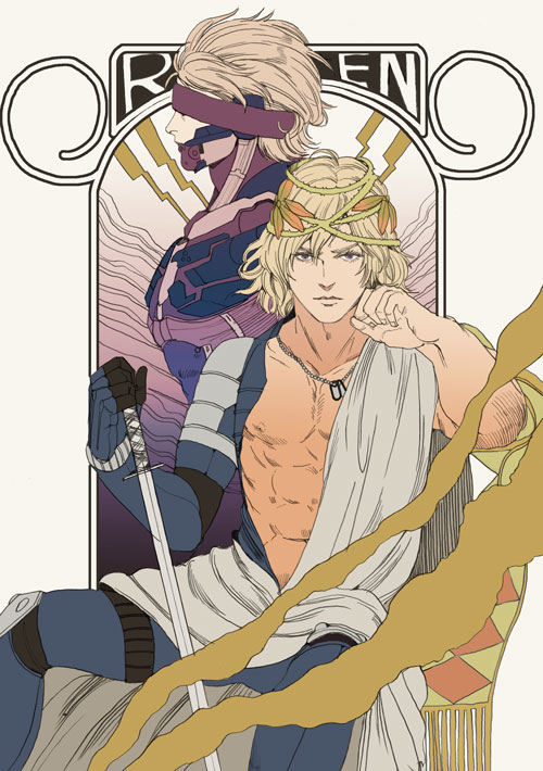 raiden (metal gear and 1 more) drawn by shouko_(3m)