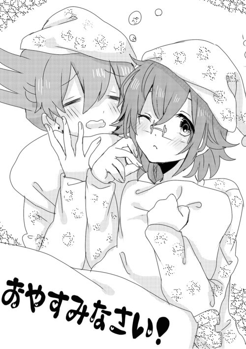 manabe jin'ichirou and minaho kazuto (inazuma eleven and 2 more) drawn by poison916