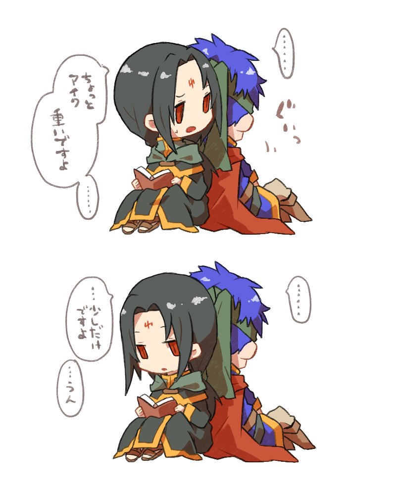 ike and soren (fire emblem and 1 more) drawn by shunrai