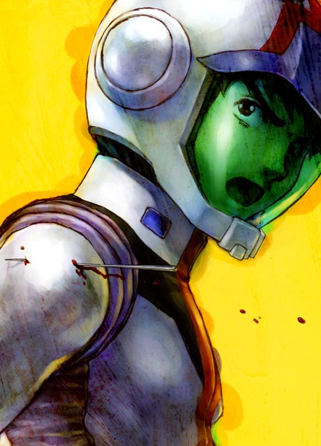 amuro ray (gundam and 1 more) drawn by nakamura_kanko
