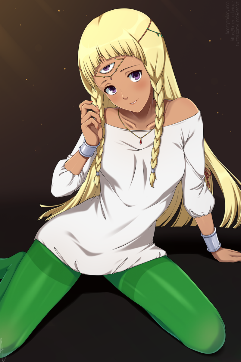 eupha (metaphor: refantazio) drawn by lindaroze