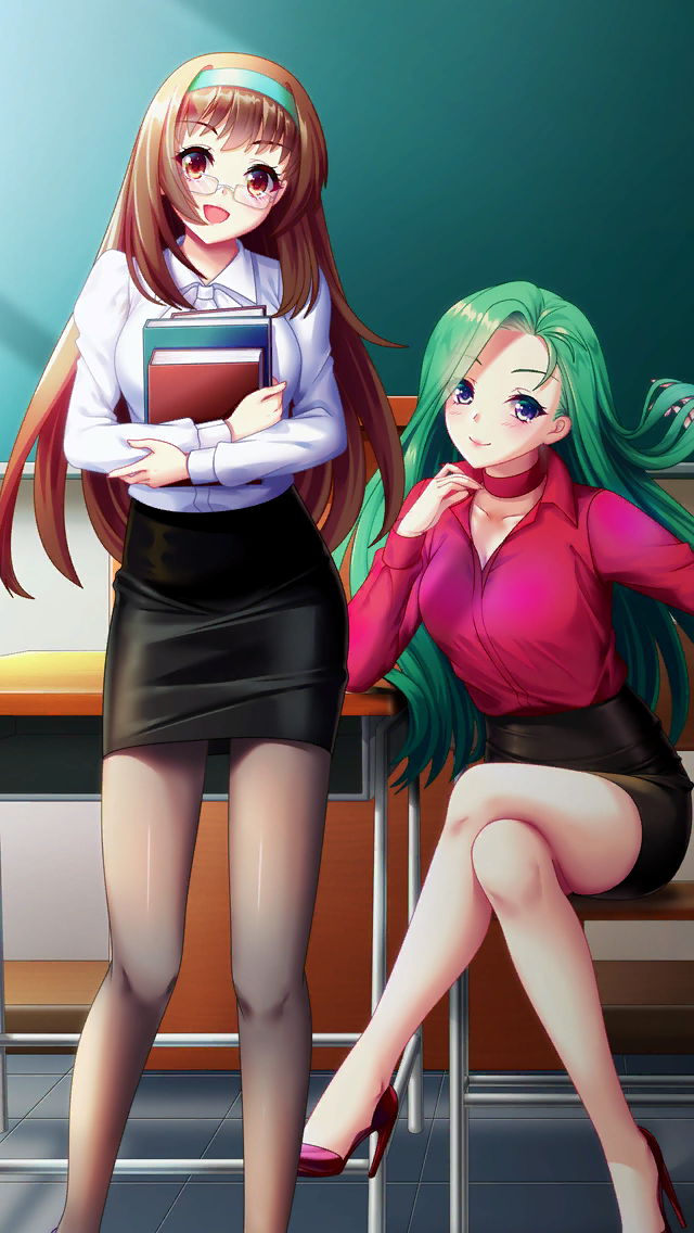 yuuki mizuho and mitsuki shizuka (doukyuusei and 2 more)