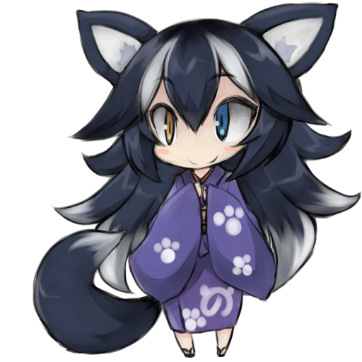 grey wolf (kemono friends) drawn by higetora_(higeusagi346)