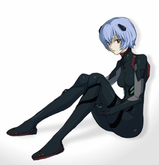 ayanami rei (neon genesis evangelion and 2 more) drawn by aoi_chihiro_(ru3ds)