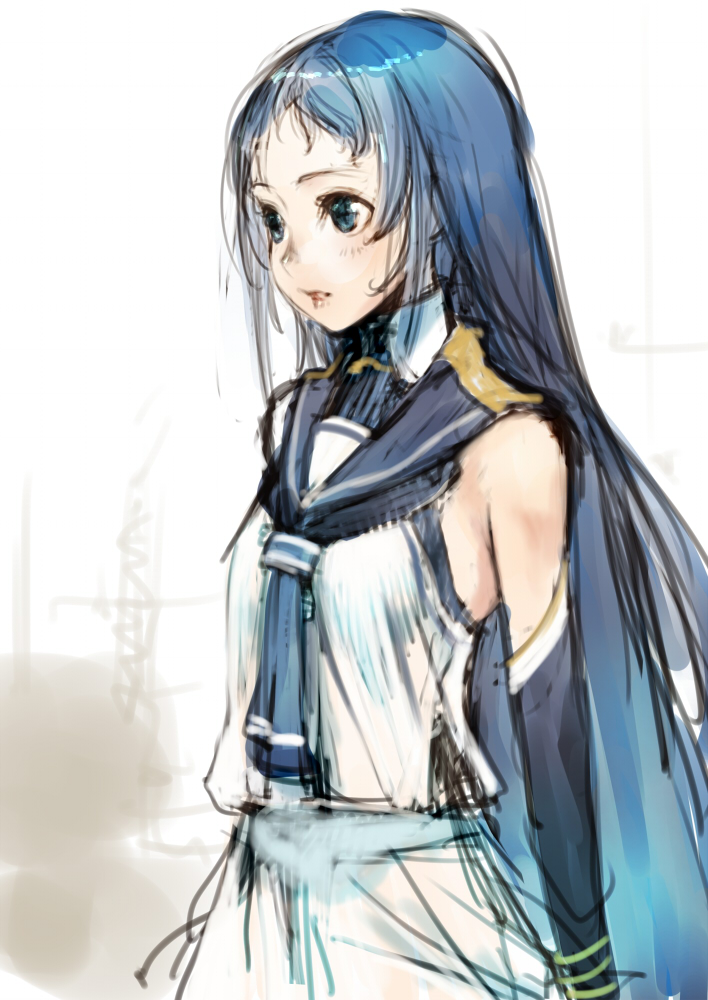 samidare (kantai collection) drawn by branch_(blackrabbits)