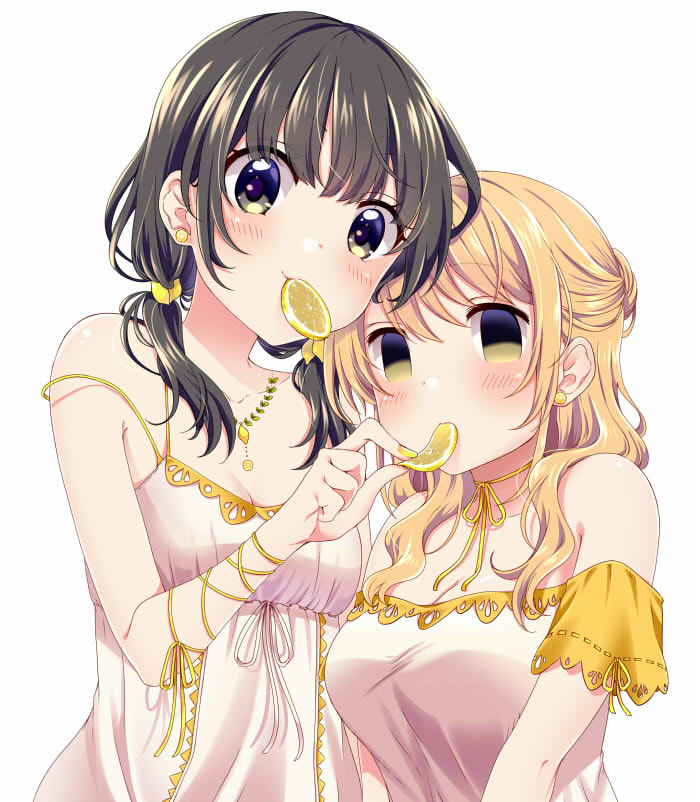 ichinose haruko and nikaidou natsuko (swap swap) drawn by tottoto_tomekichi
