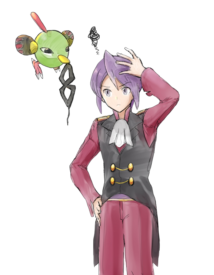 natu and will (pokemon and 1 more) drawn by byte_(grunty-hag1)