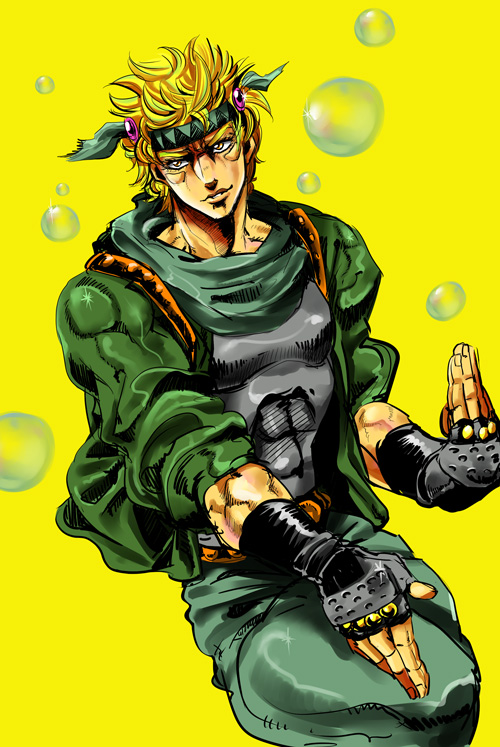 caesar anthonio zeppeli (jojo no kimyou na bouken and 1 more) drawn by abitu