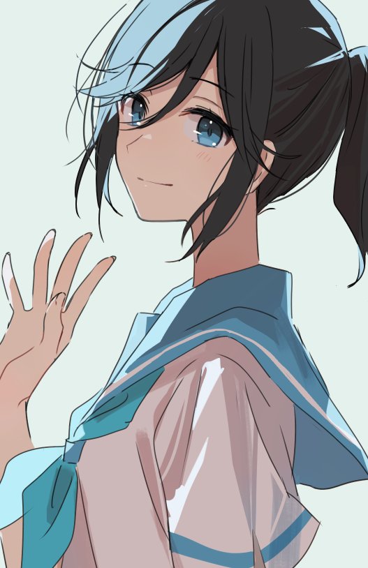 kasaki nozomi (hibike! euphonium and 1 more) drawn by musshu_(omu001)