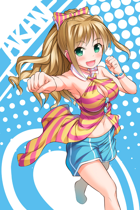 hino akane (idolmaster and 1 more) drawn by kosaka_donten