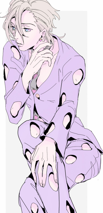 pannacotta fugo (jojo no kimyou na bouken and 1 more) drawn by moku_(mocm)