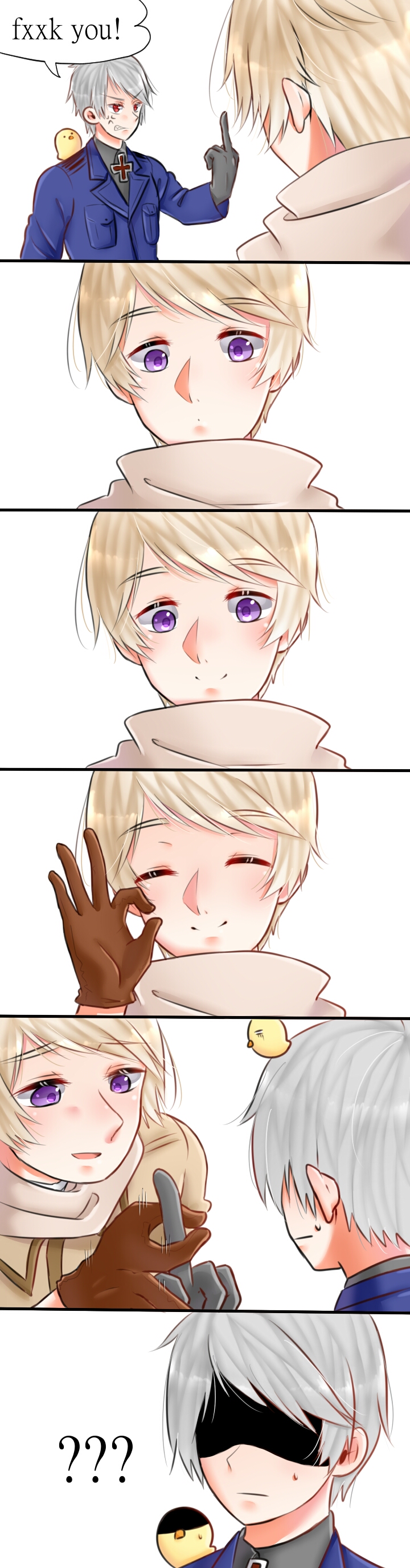 russia and prussia (axis powers hetalia) drawn by caicaiwoshishui