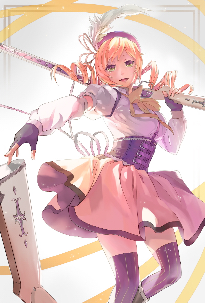 tomoe mami (mahou shoujo madoka magica) drawn by rorona_s.