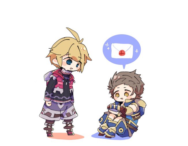 rex and shulk (xenoblade chronicles and 3 more) drawn by mugimugis
