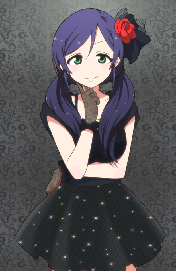 tojo nozomi (love live! and 1 more) drawn by kidachi
