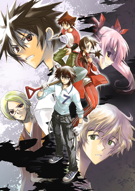 koide natsuno, mutou tooru, shimizu megumi, ozaki toshio, tanaka kaori, and 2 more (shiki) drawn by inariyama