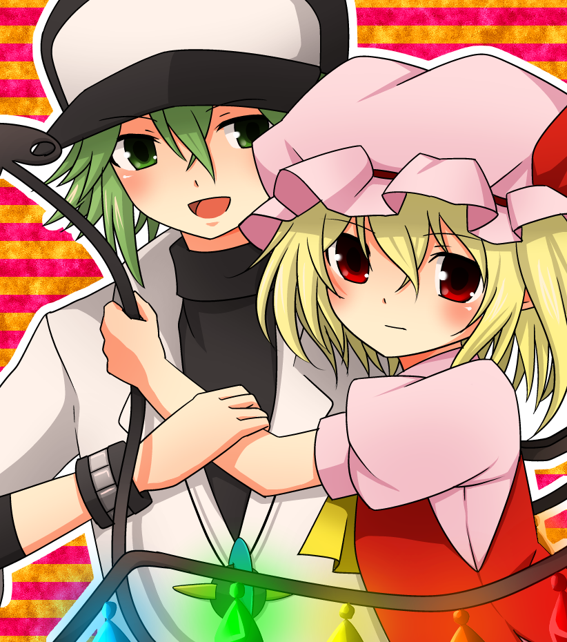 flandre scarlet and n (touhou and 2 more) drawn by yuka_yukiusa