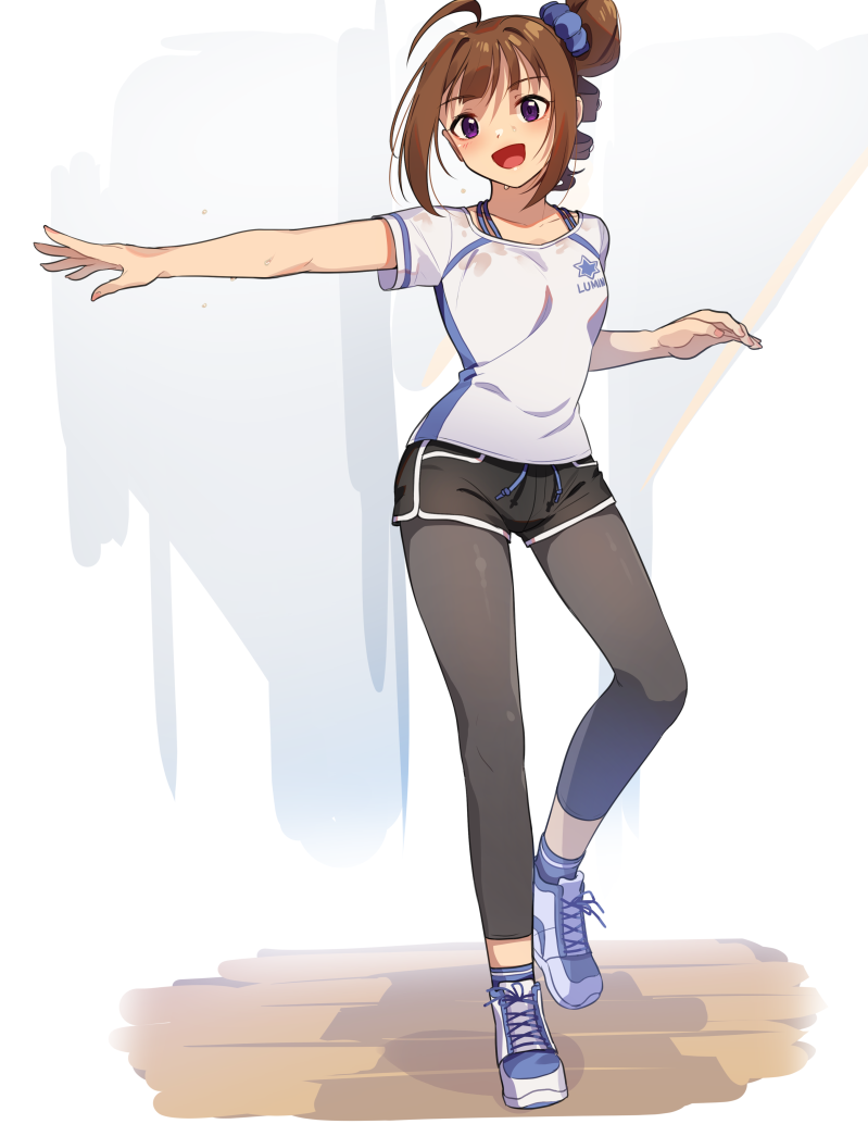 yokoyama nao (idolmaster and 2 more) drawn by kamille_(vcx68)