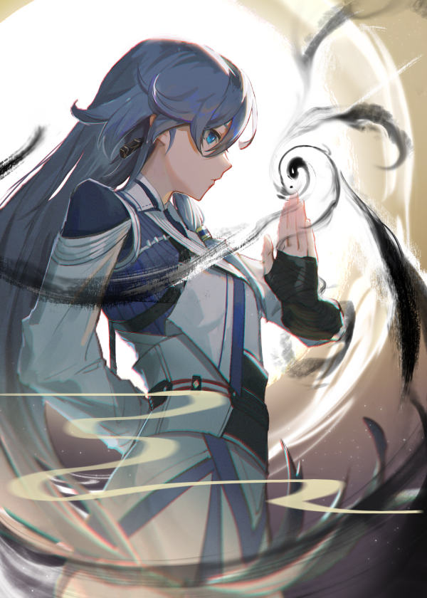 fu hua (honkai and 1 more) drawn by ether.b