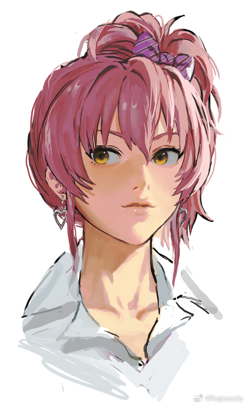 jougasaki mika (idolmaster and 1 more) drawn by rr_(suisse200)