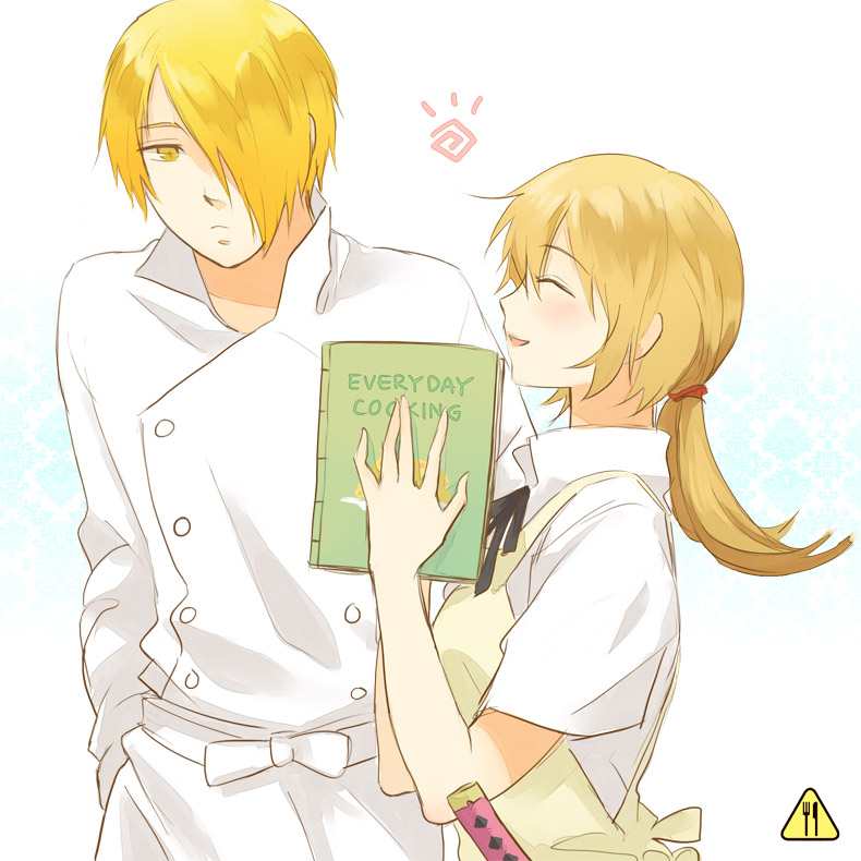 todoroki yachiyo and satou jun (working!!) drawn by akuhaku