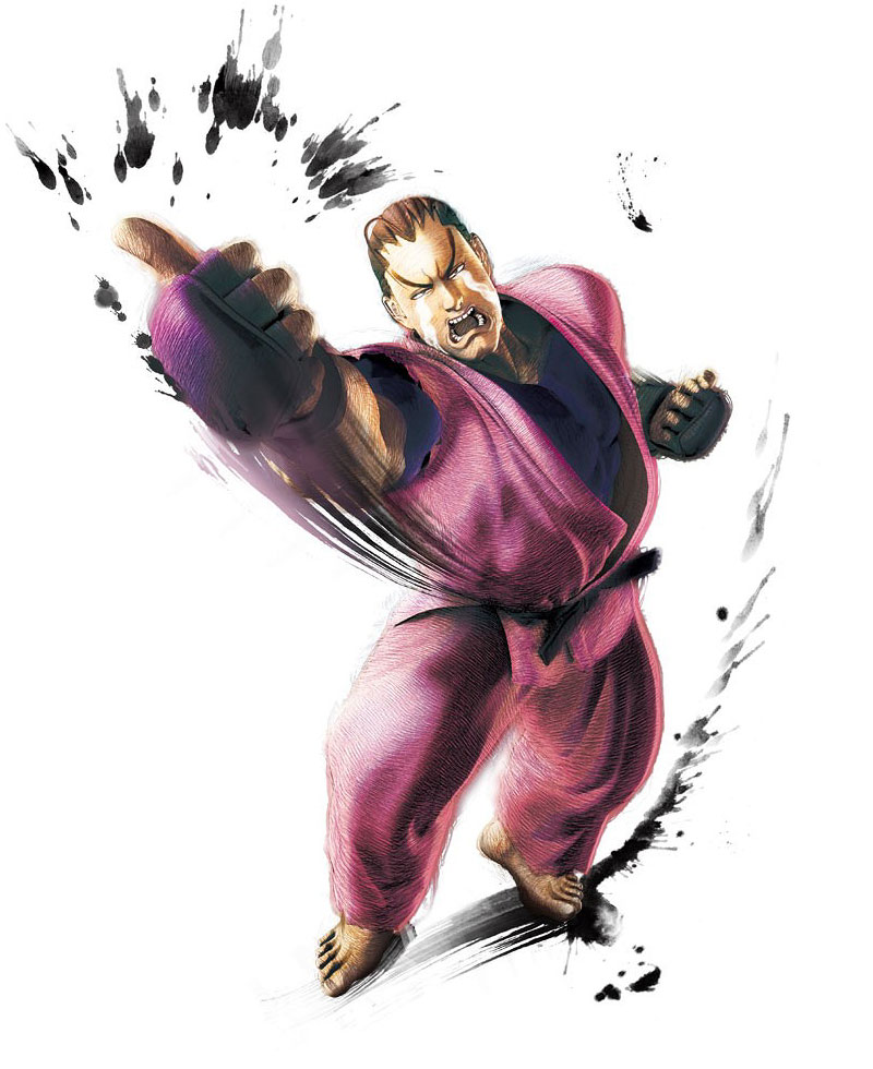 hibiki dan (street fighter and 1 more) drawn by ikeno_daigo