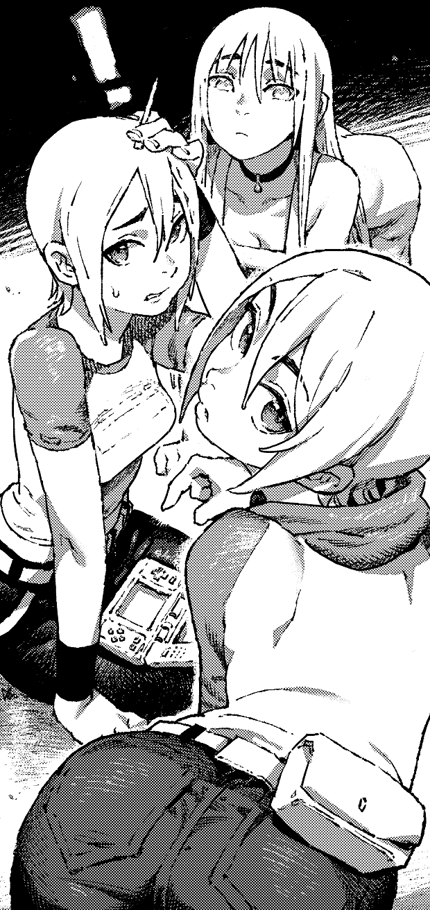 ashley mizuki robbins and mila evans (another code and 2 more) drawn by ireading