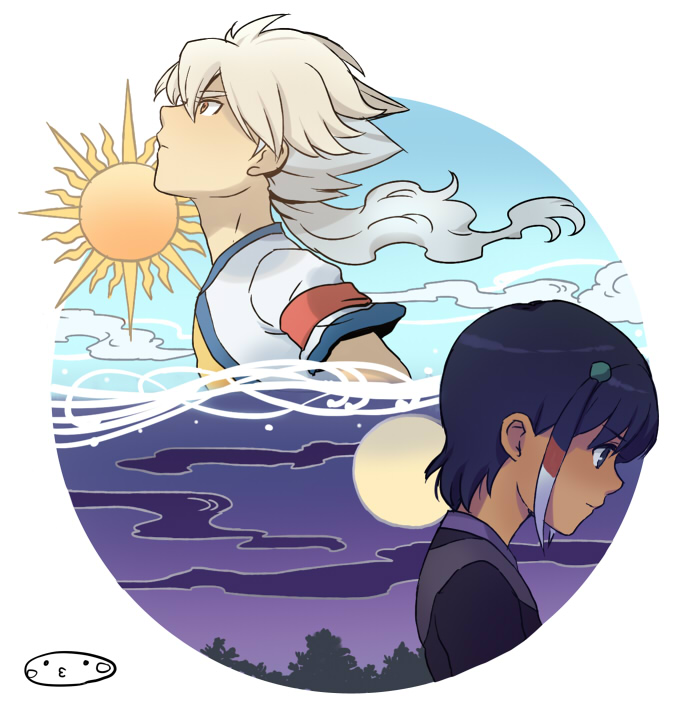 hakuryuu and shuu (inazuma eleven and 1 more) drawn by mizuhara_aki