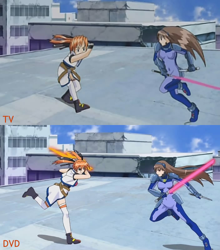 teana lanster and deed (lyrical nanoha and 1 more)