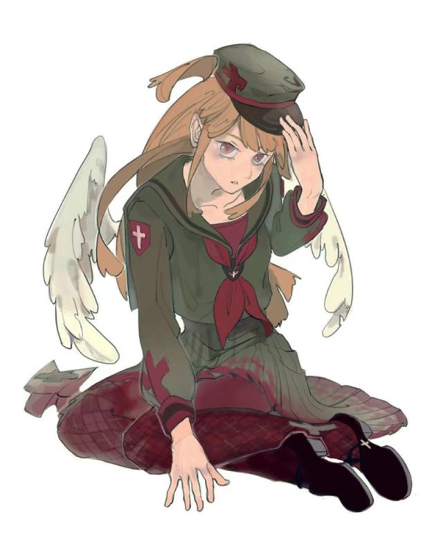 macarona (funamusea and 1 more) drawn by meteplatin