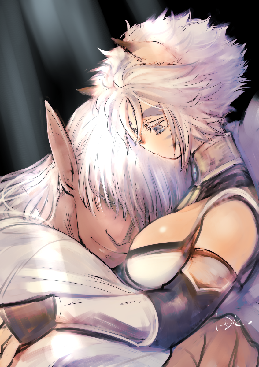 adventurer (final fantasy and 1 more) drawn by doraeshi