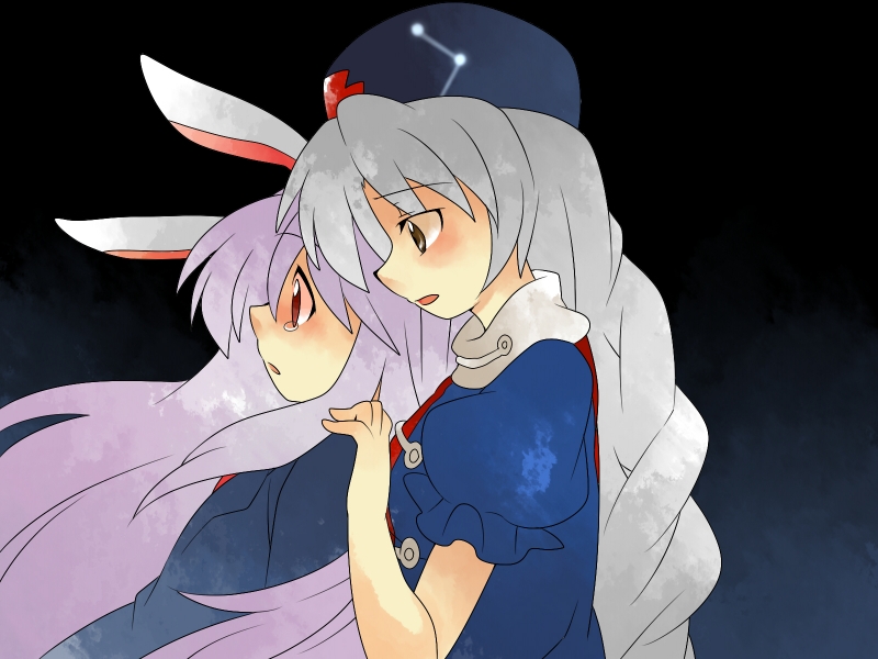 reisen udongein inaba and yagokoro eirin (touhou) drawn by hammer_(sunset_beach)