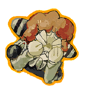 sebastian de tomato smith chicken legs (randal's friends) drawn by shan_hou