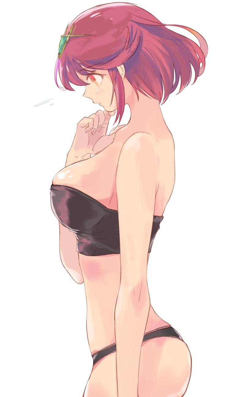 pyra (xenoblade chronicles and 1 more) drawn by fujie-yz