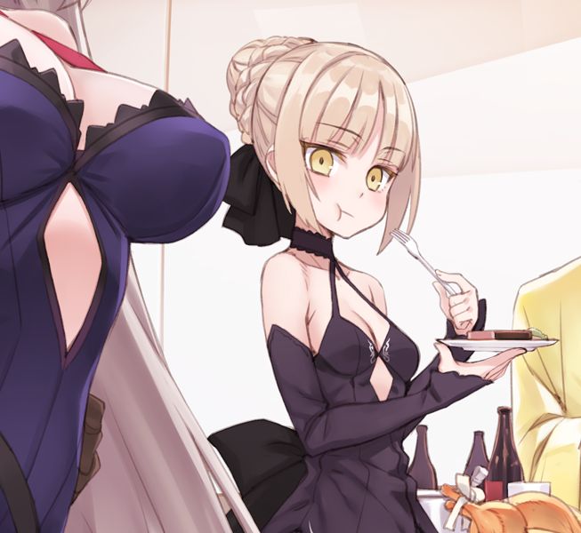 artoria pendragon, jeanne d'arc alter, and saber alter (fate and 1 more) drawn by matsuryuu
