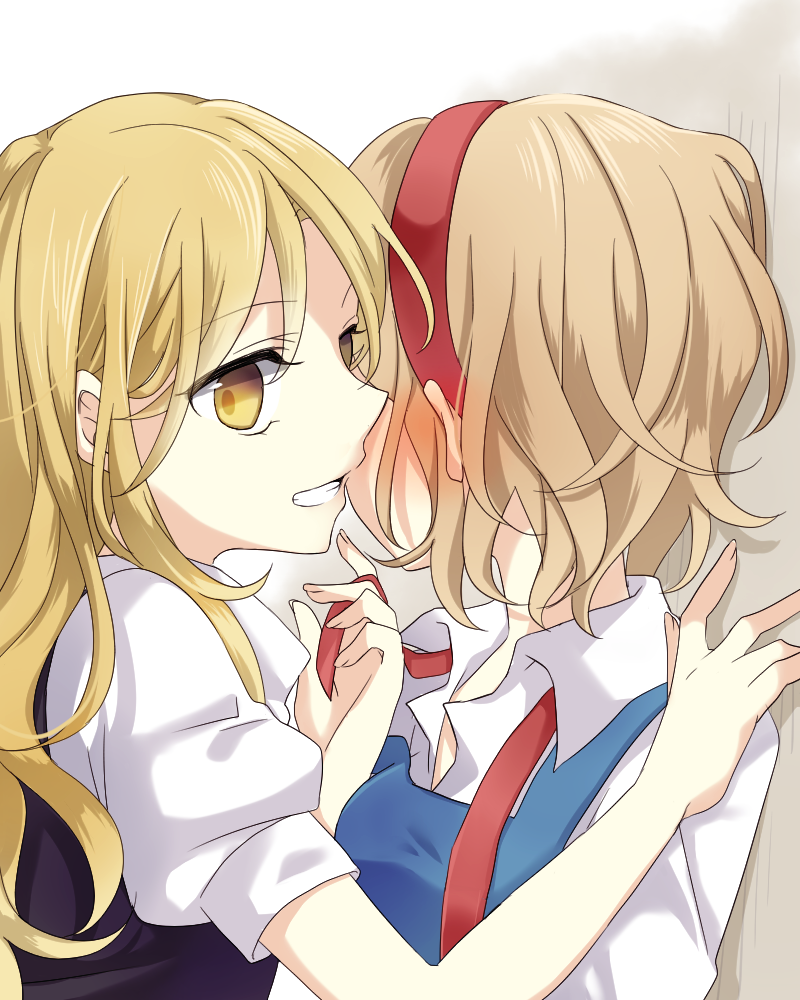 kirisame marisa and alice margatroid (touhou) drawn by tsuno_no_hito