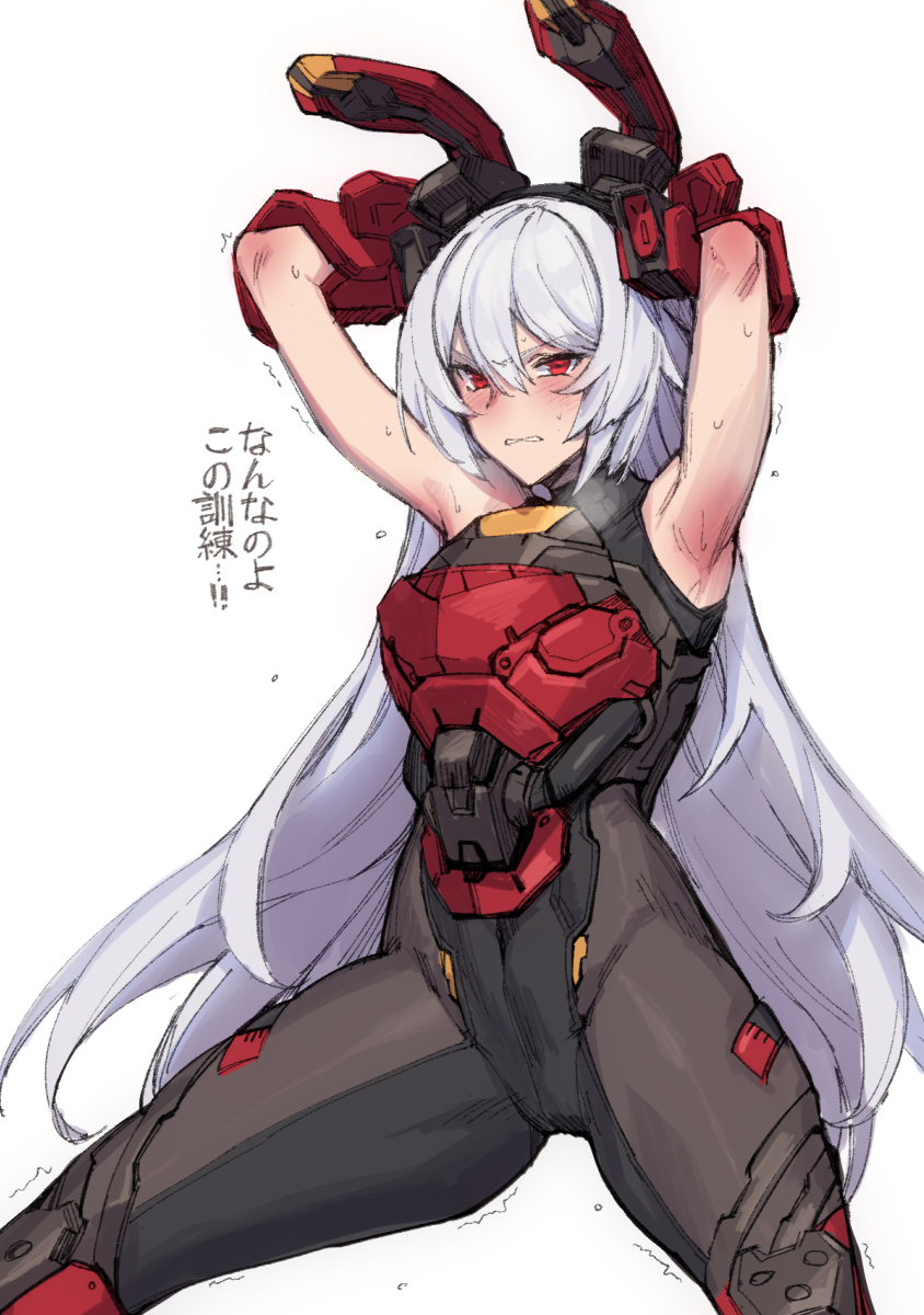 krolik (girls' frontline and 1 more) drawn by kanjy00u