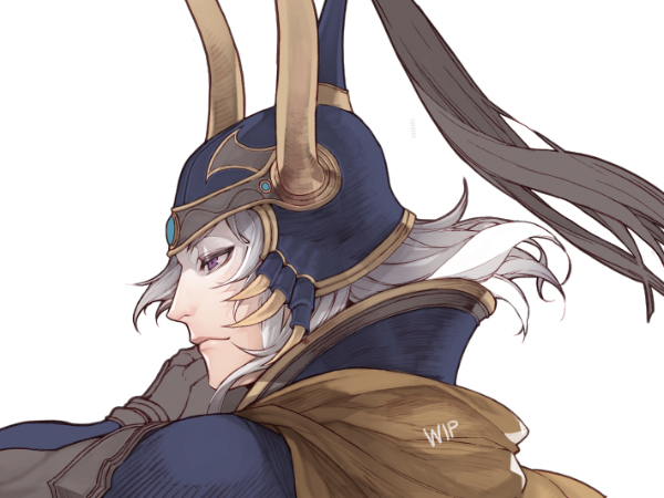 warrior of light (final fantasy and 1 more) drawn by hiryuu_(kugelcruor)